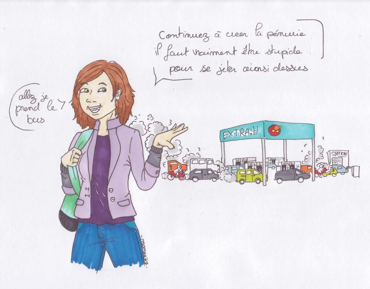pénurie d'essence