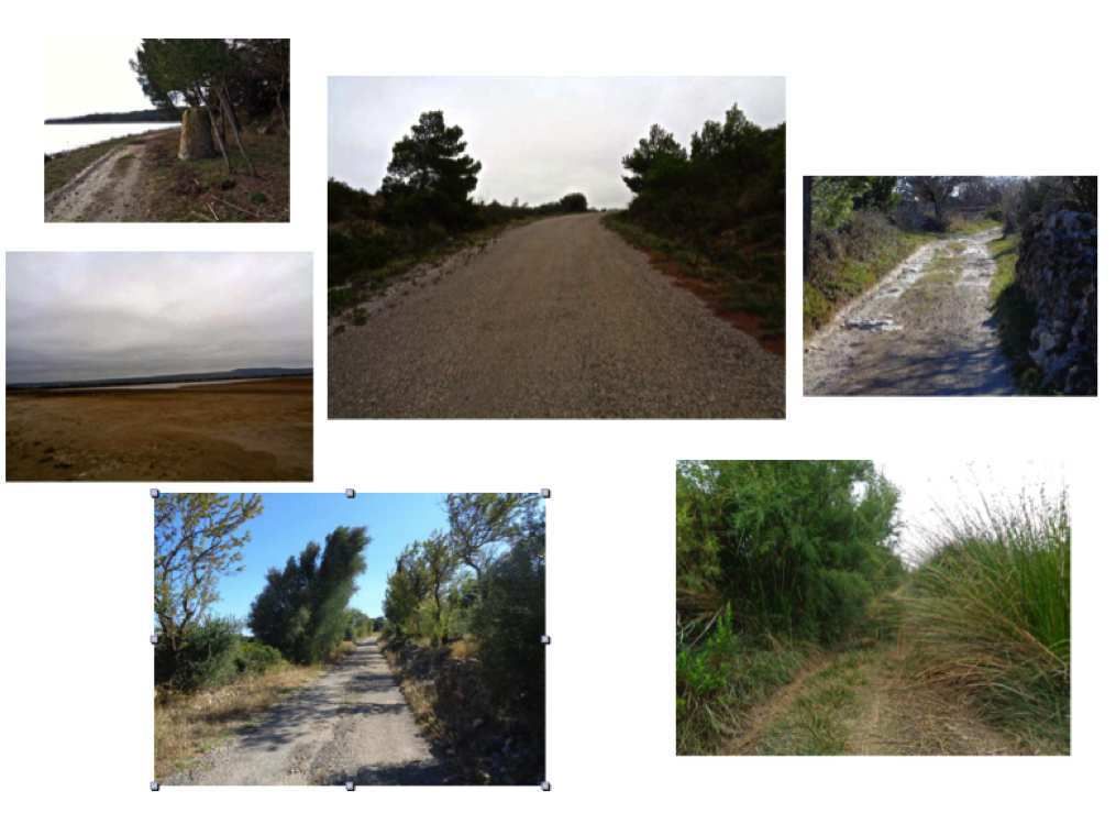 Les différents type de terrains "gravel" en Languedoc-Roussillon