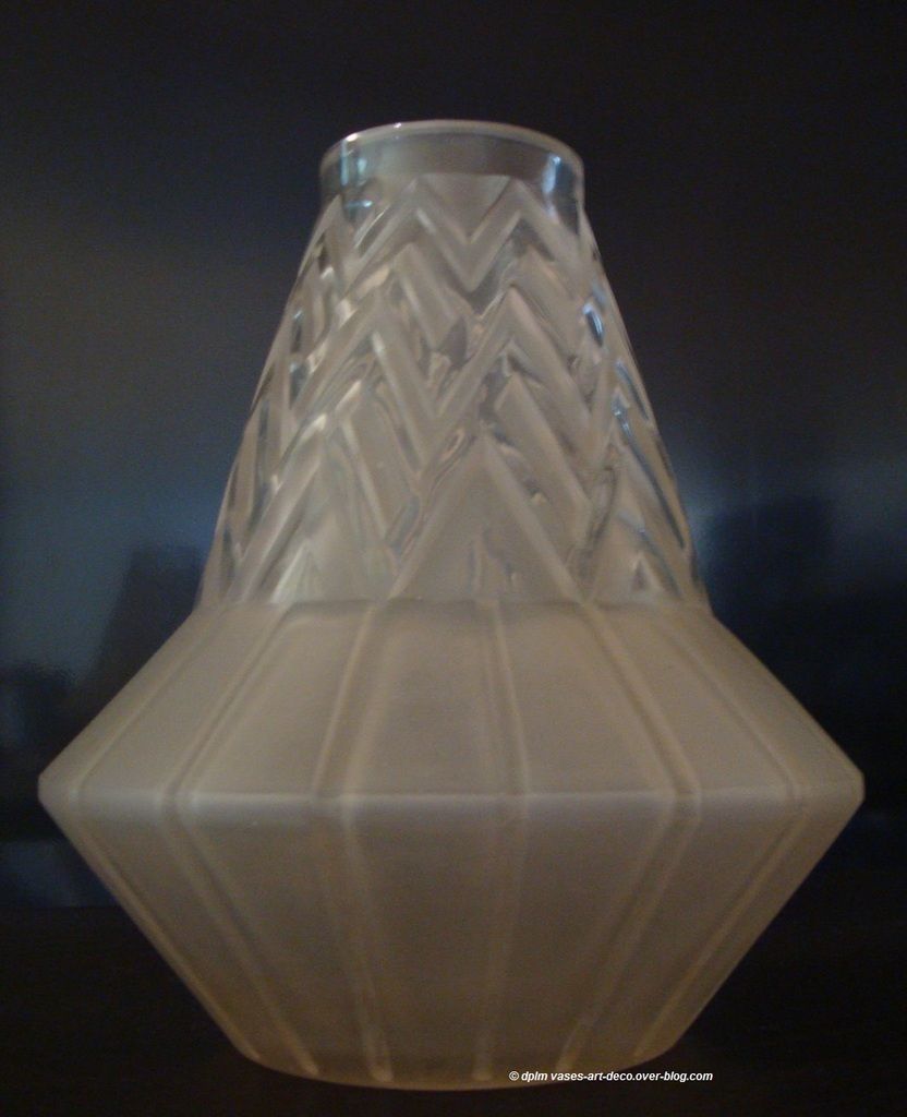 Vase Toupie Etling modèle Tateos