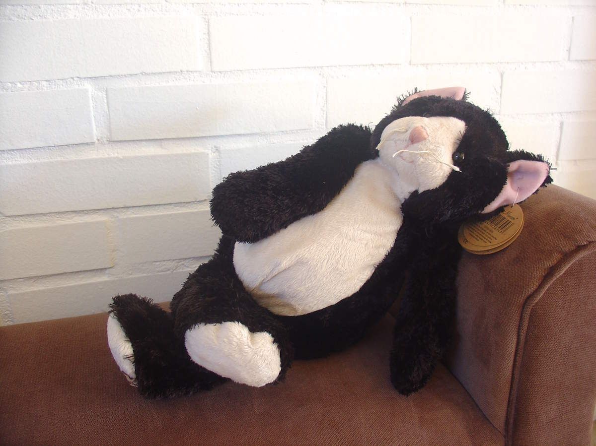 peluche felix le chat