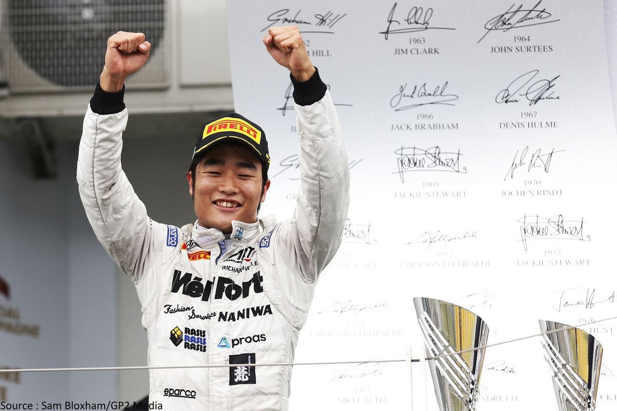 Nobuharu Matsushita avait remporté sa première course en GP2 à Budapest