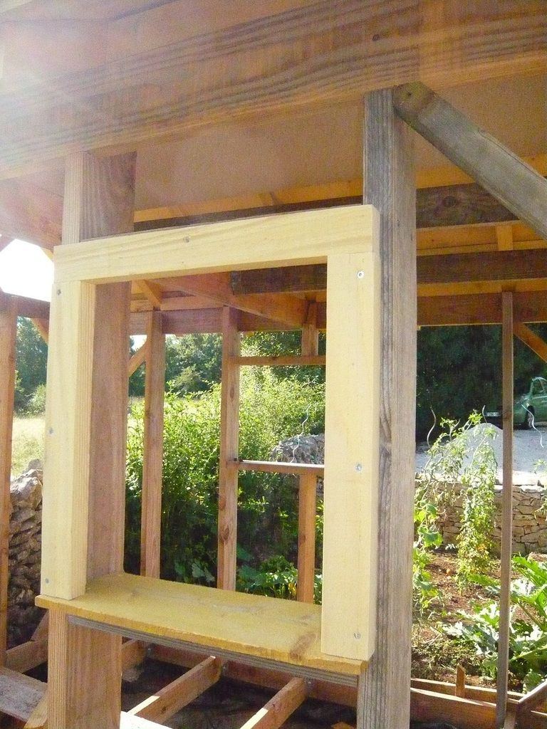 Abri de jardin en bois, cabane de jardin: la construction épisode6 - blog  de travaux et de bricolage pour la maison et le jardin .