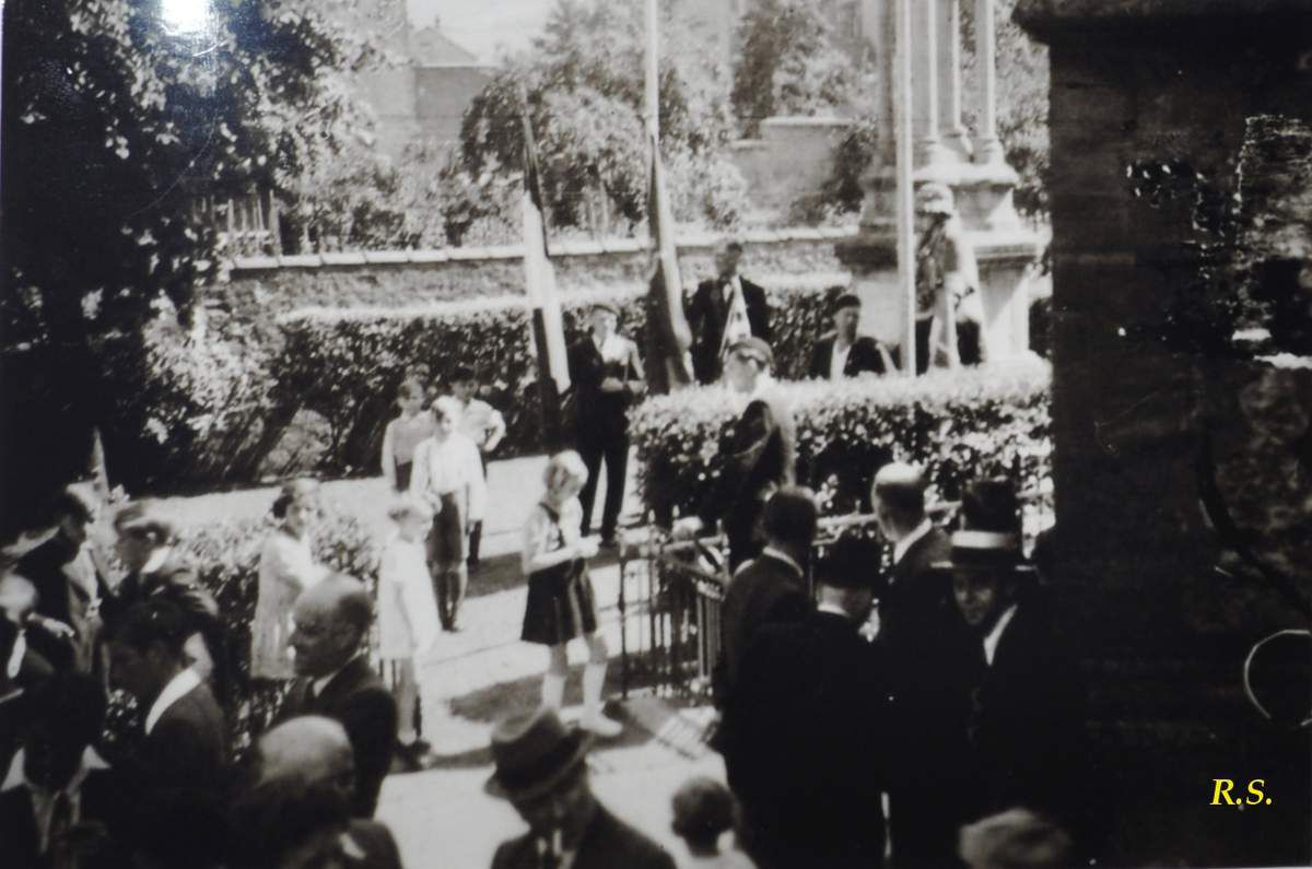 Célébration du 14 juillet 1945 à Algrange
