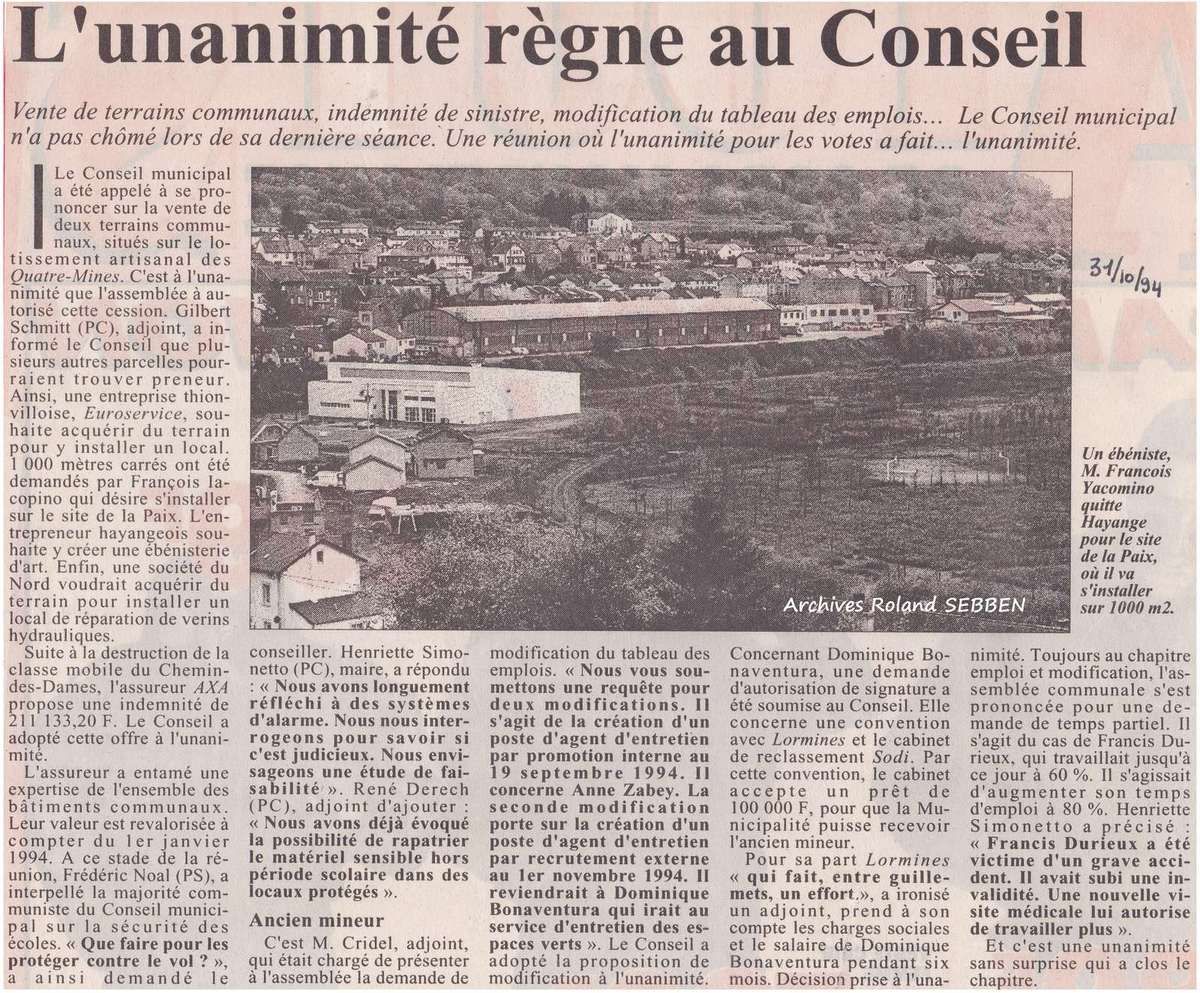 Le lotissement Les 4 Mines à Algrange