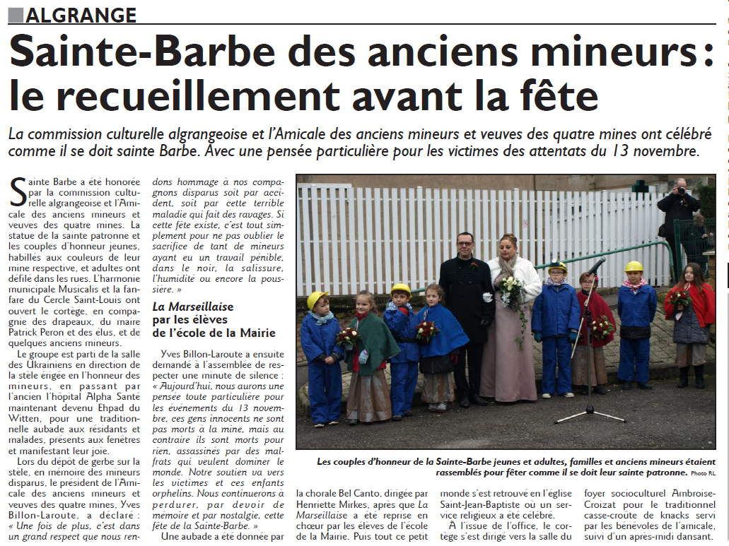Défilé de la sainte-Barbe 2015 des Mineurs à Algrange (3)