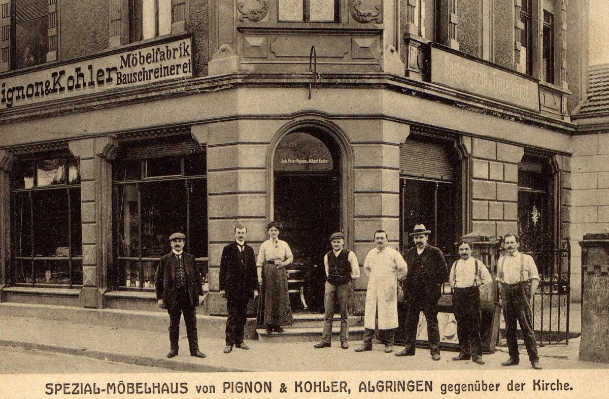 N° 79 rue Clemenceau à Algrange - Fabrique de meubles - Café-restaurant