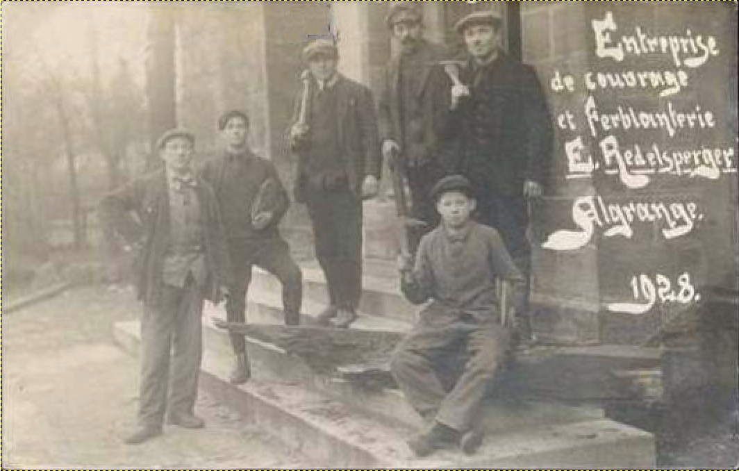 N° 83 rue Clemenceau à Algrange - Ferblantier - Chauffage et Sanitaire - Combustibles - Docteur