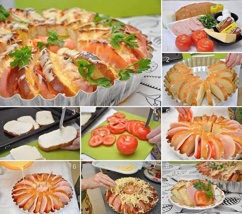 Pain Perdu Jambon Fromage Tomate Moi Cook Ineuse Les