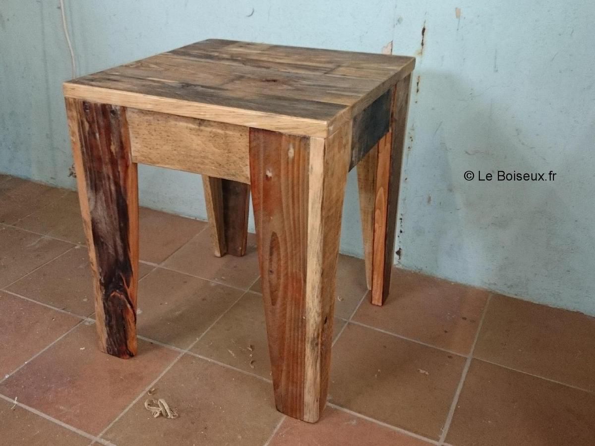 tabouret de table en bois