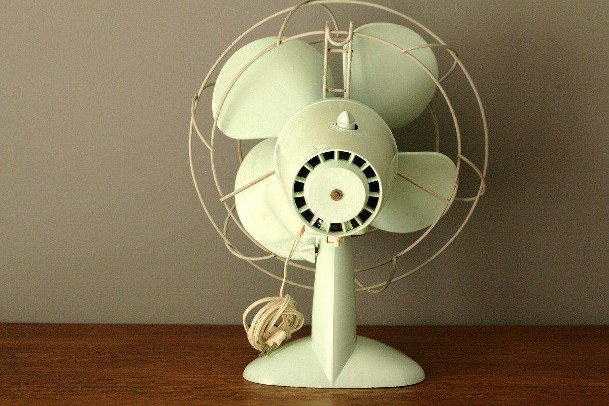 Ventilateur Calor &quot; Mint &quot; Années 60 - Vintage