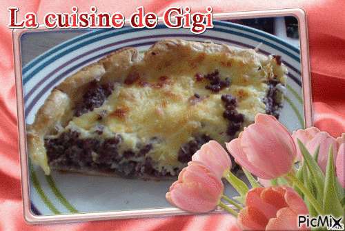 Tarte bourguignonne (recette Tupperware)