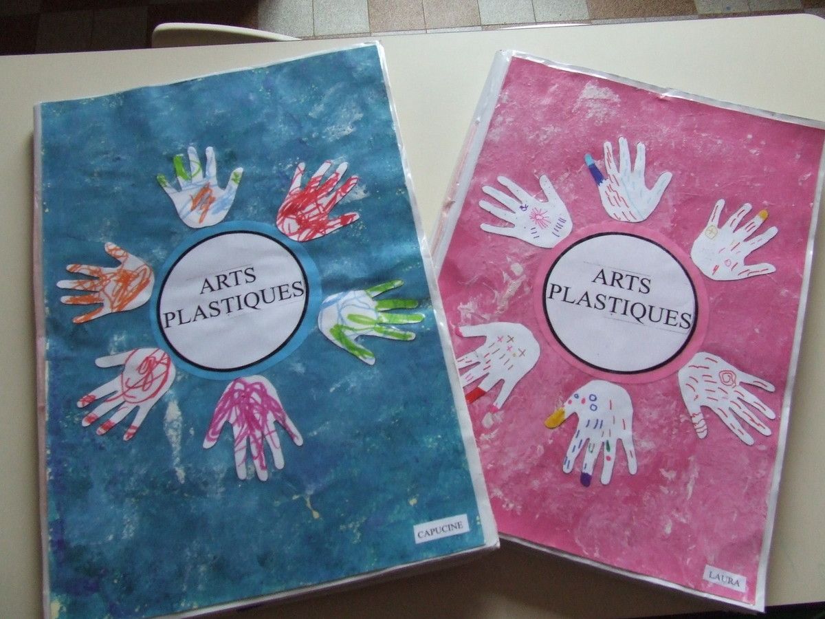 Cahier Arts Plastiques Et Visuels Page De Garde La rentrée des classes en maternelle en 5 étapes - LA CLASSE DE PEPE