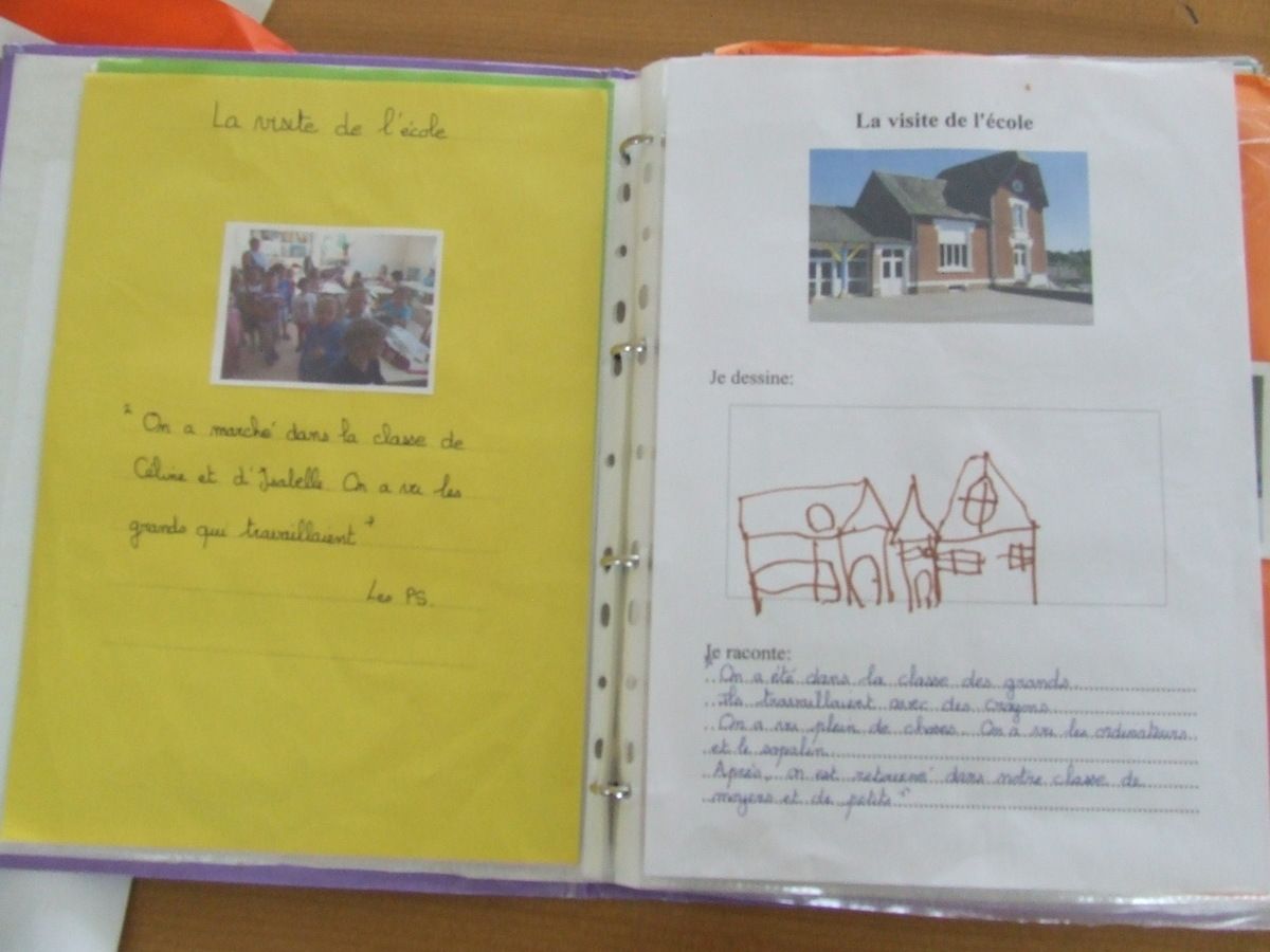 Cahier De Vie Mascotte Maternelle Classeur "Vie de la classe" - LA CLASSE DE PEPE