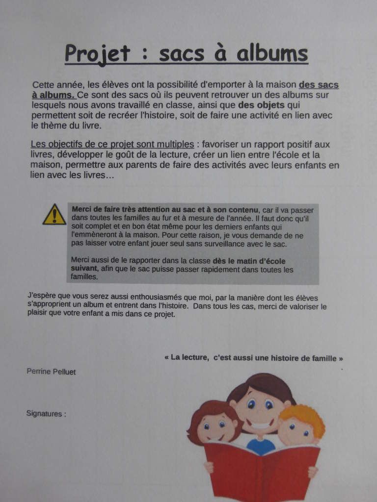 Page De Garde Cahier De Liaison Maternelle Tchoupi Projet: Sac à albums en PS - LA CLASSE DE PEPE