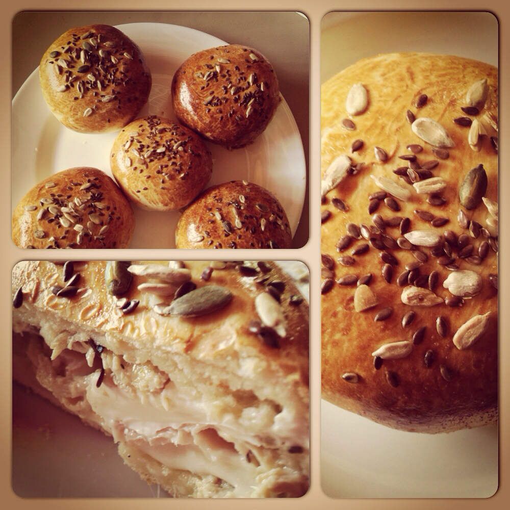 Buns farcis ou que faire avec ses restes de poulet