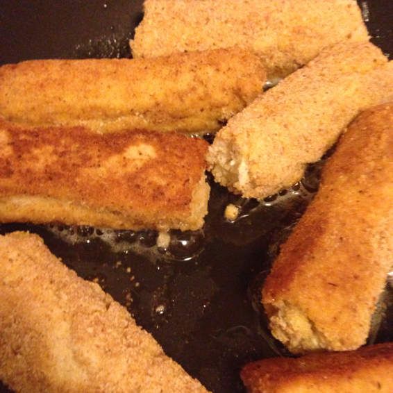 Roulés panés aux Fromages