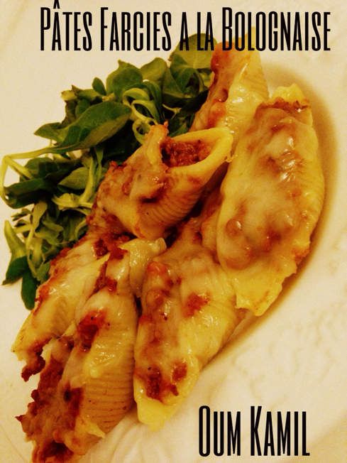 Pâtes farcies a la Bolognaise