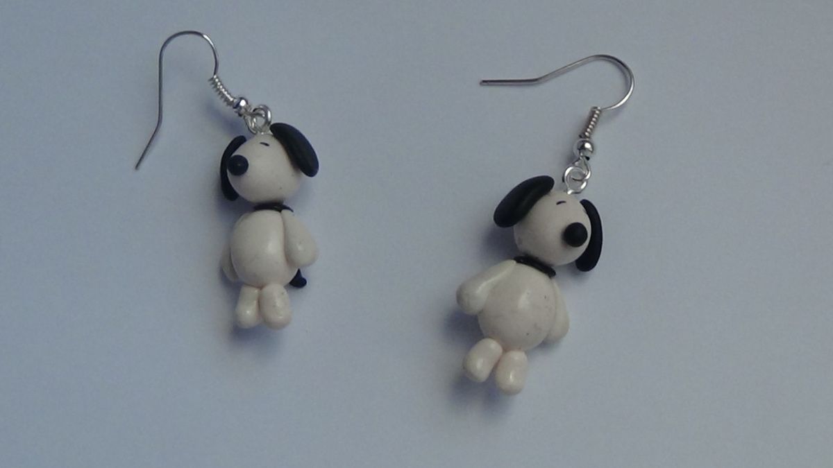 boucles d'oreille snoopy boucles d'oreille snoopy