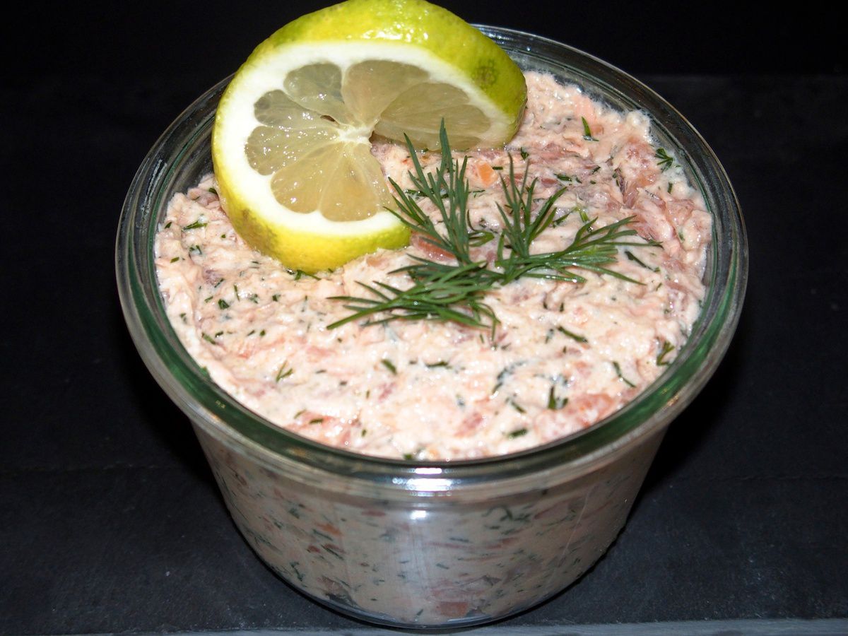 Rillettes de saumon - Les recettes de Virginie