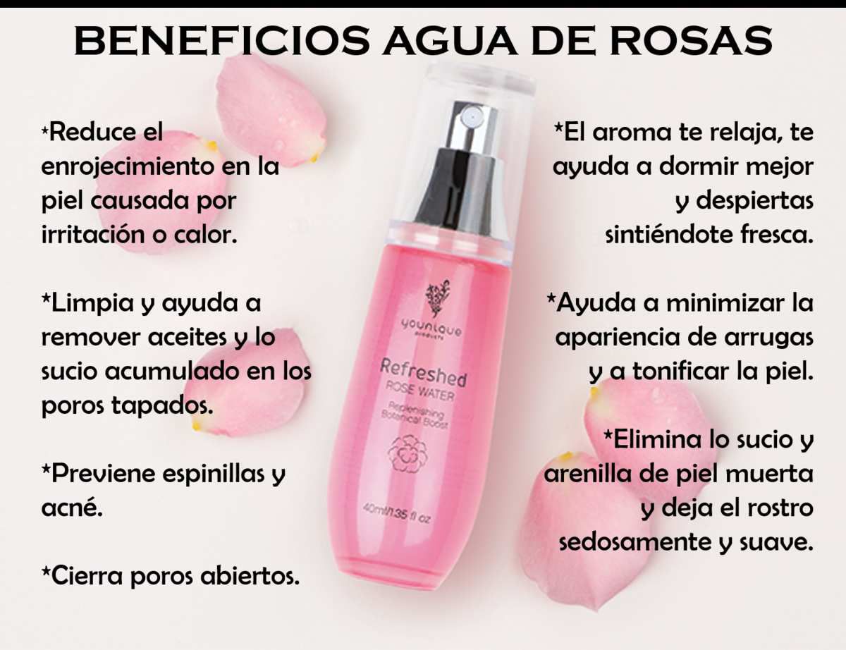 Agua De Rosas - Salud Y Belleza Natural