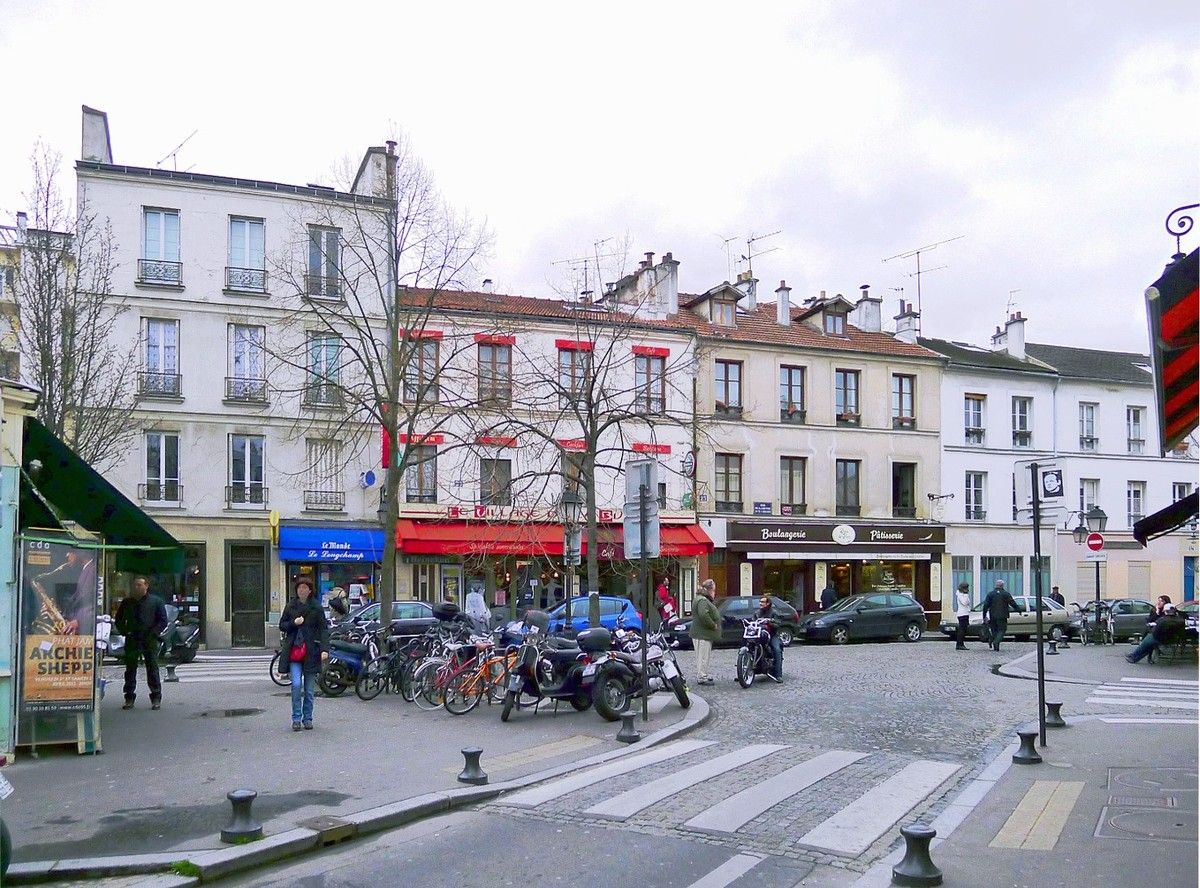 La Butte aux Cailles et la place de l'abbé Hénocque Balades à Paris et en Touraine