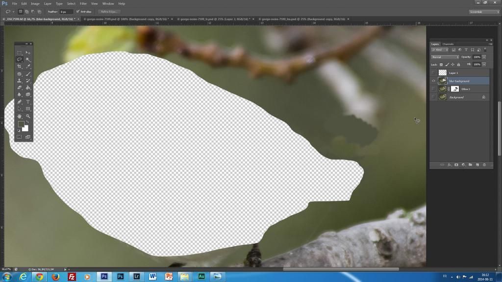 photoshop cs6 supprimer un objet indésirable