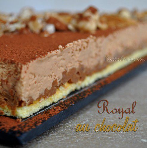 Le Royal au chocolat ou le Trianon - Recettes by Hanane