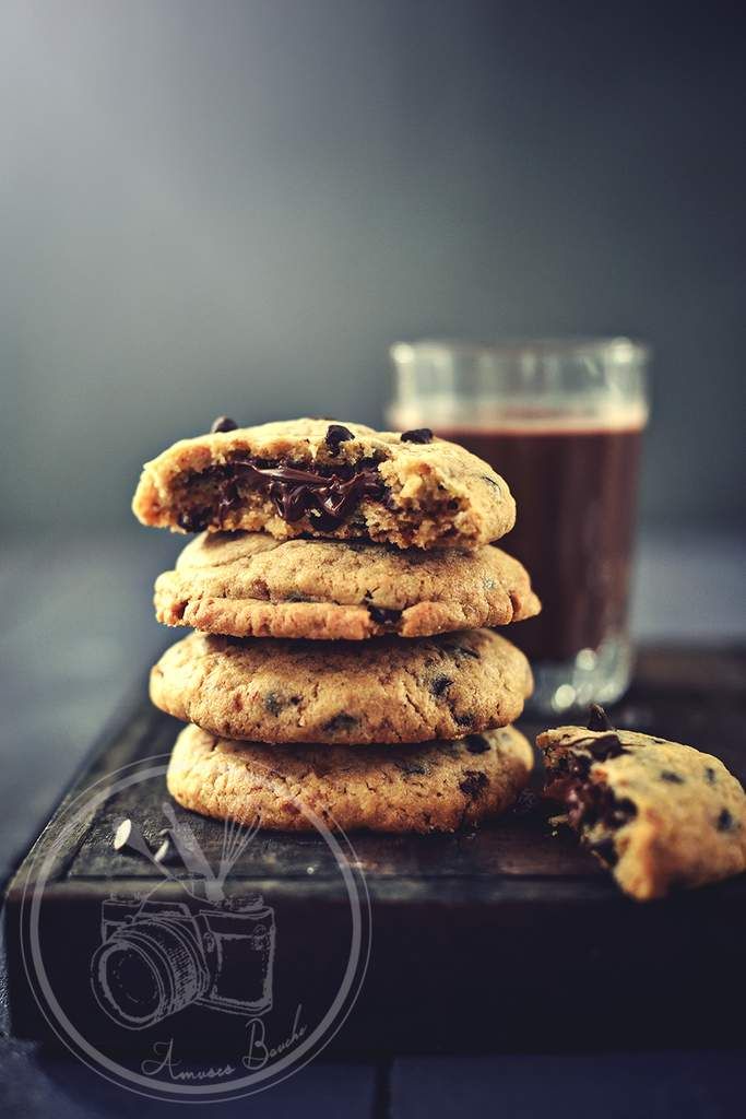 Cookies au coeur fondant