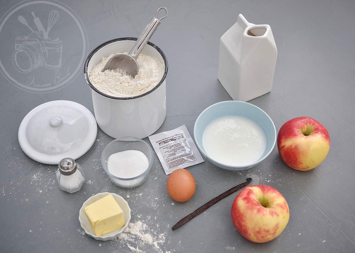 Petits pain au lait ribot et pommes caramélisée