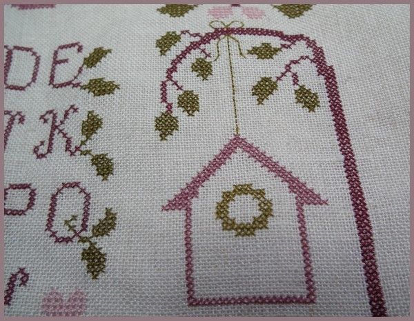 Lettres de la Forêt - Broderie Finie