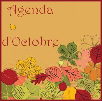 Agenda d'octobre - compléments d'informations