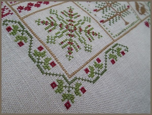 Noël - Jardin Privé - C'est brodé