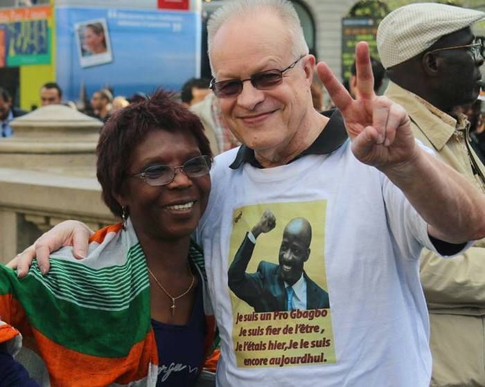 Yvette Blé, résistante ivoirienne et son époux Stanley "Koudou" Prager