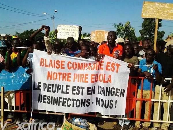 Blaise Compaoré est notre pire Ebola ! / 100 Commentaires