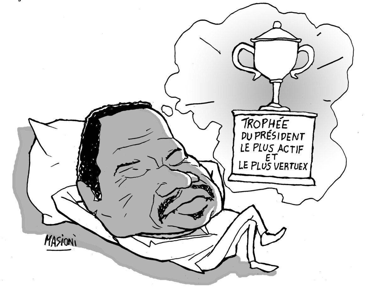 Paul Biy'a rien à faire, par Mil'Pat Masioni