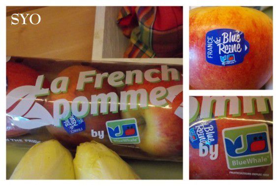 Samossas Pomme Blue Reine, Saucisses au Riesling sur Fondue d'Endive