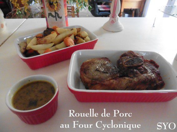 Rouelle de Porc et ses petits légumes au Four Cyclonique - Chez Mamigoz