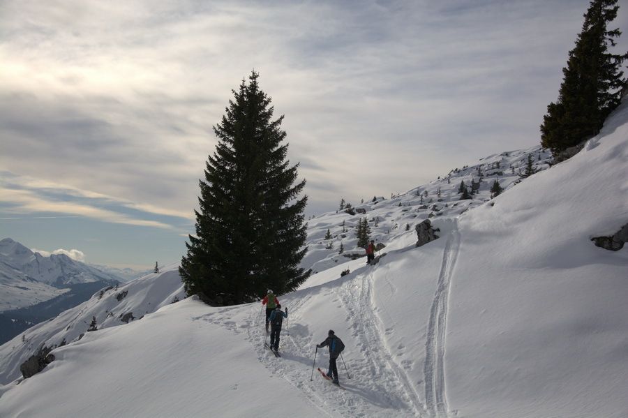 Ski de rando le Roc des Tours