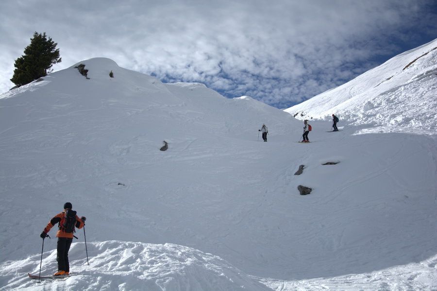 Ski de rando le Roc des Tours