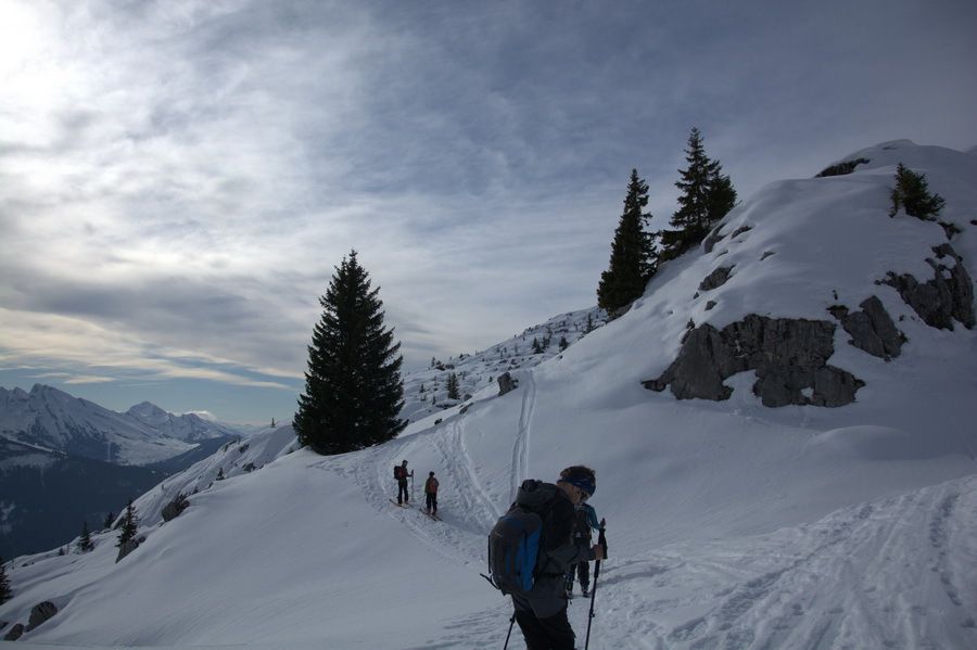 Ski de rando le Roc des Tours