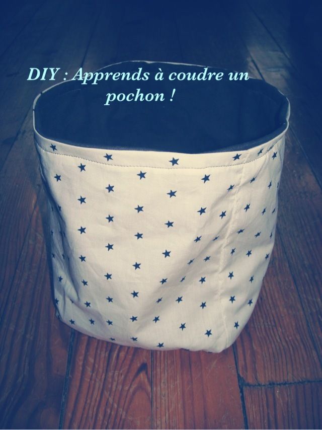 DIY : Apprends à coudre un pochon - Cousu Dodu