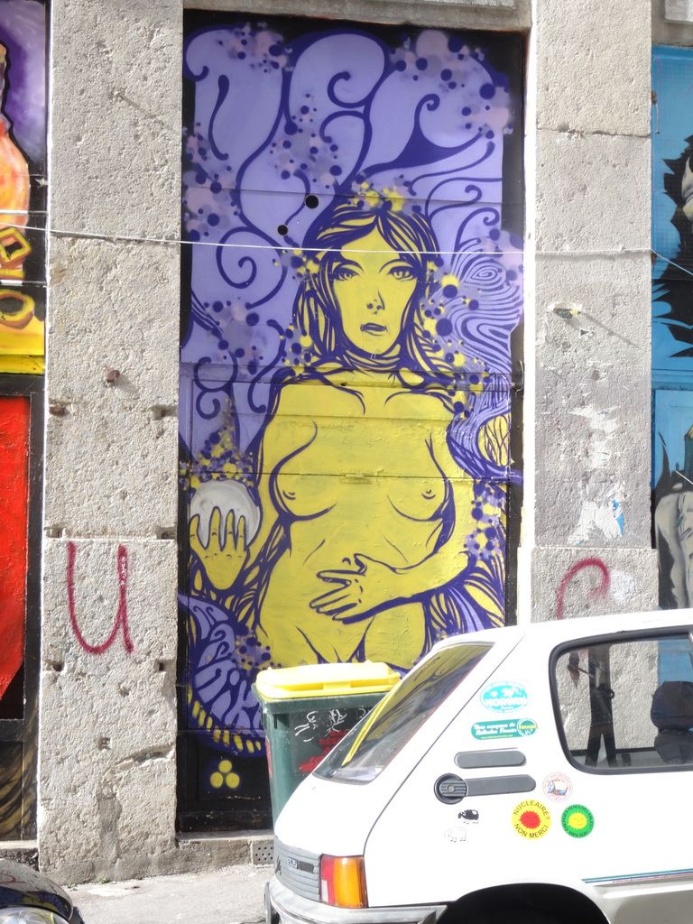 Street art dans les rues de Lyon