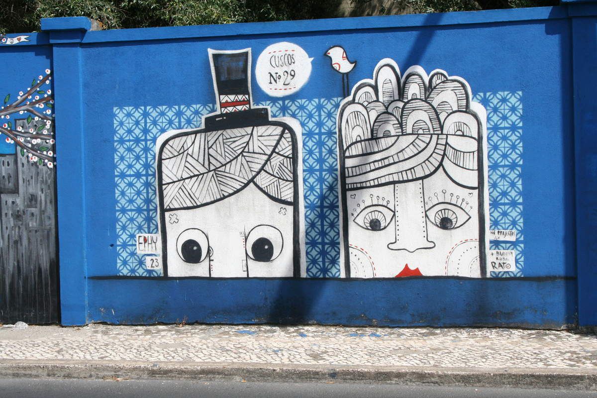 Street art à Lisbonne (Part.2): rua das murtas