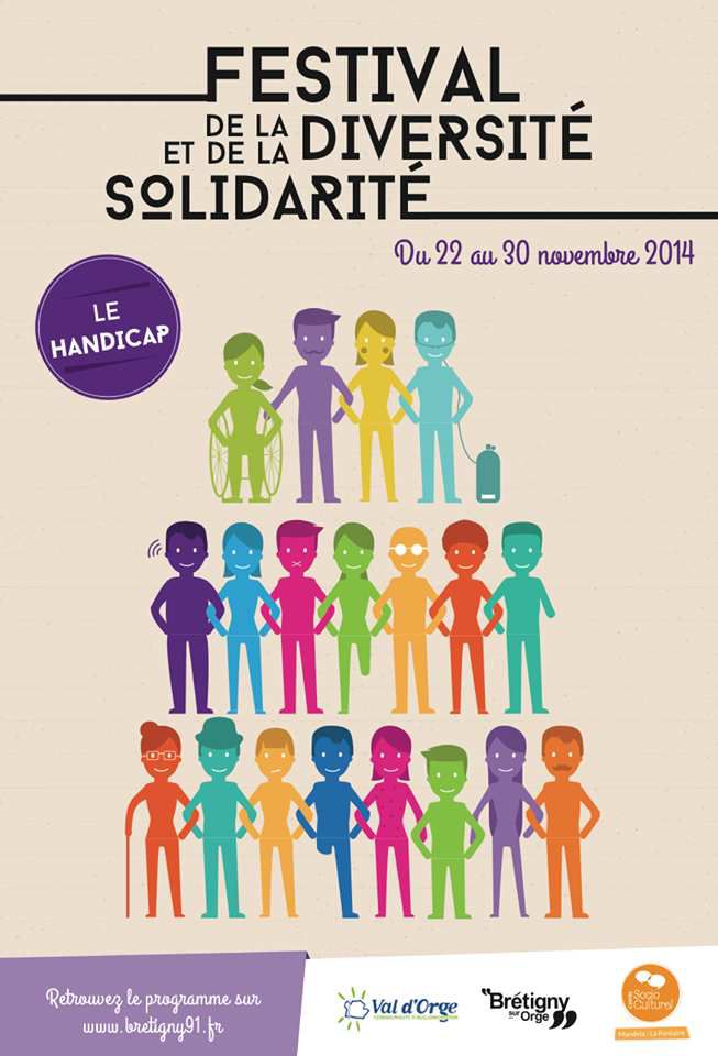 Festival de la Diversité et de la Solidarité 2014 à Brétigny sur Orge (91) du SAM 22/11 au DIM 30/11/2014