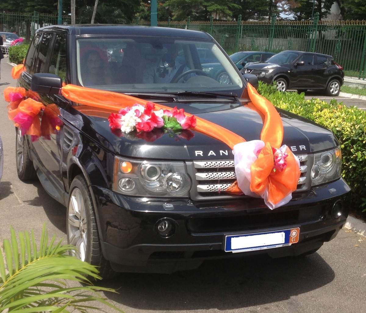 Décoration Voiture de mariage - Louer une voiture à Abidjan