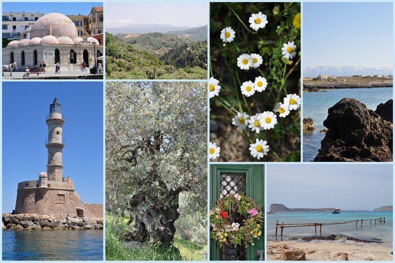 Carte postale de la Crète