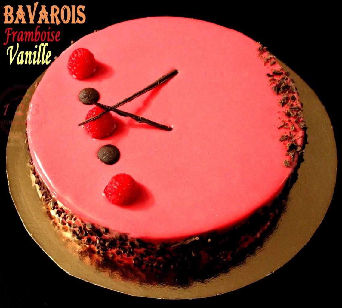 Bavarois Framboise Vanille