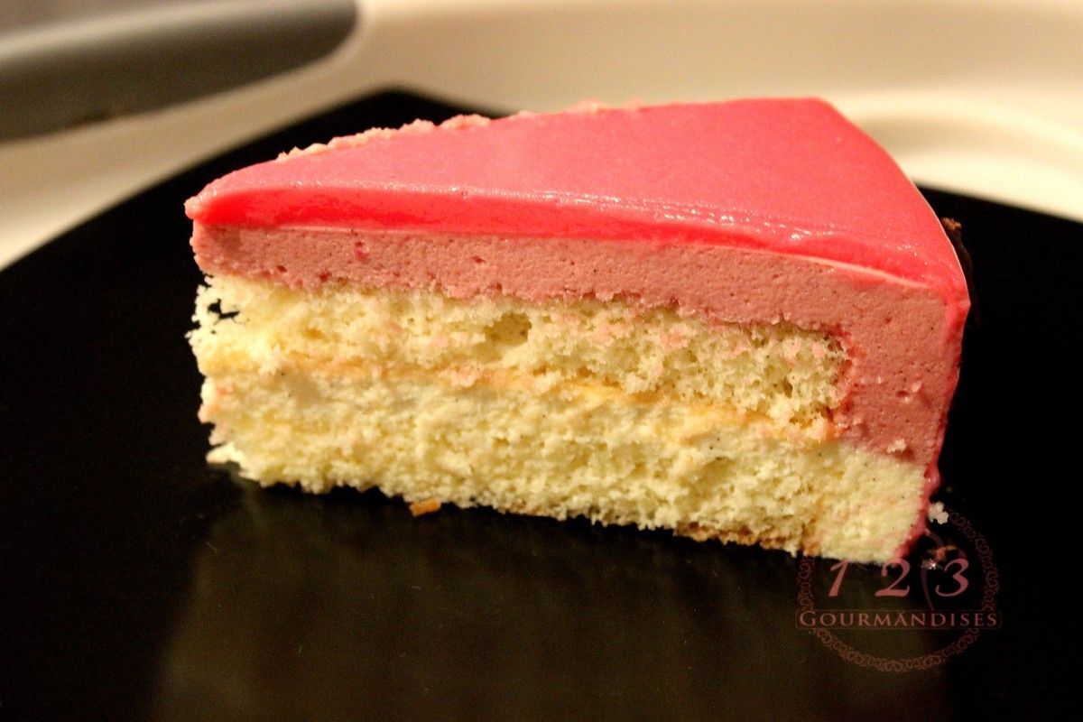 Bavarois Framboise Vanille
