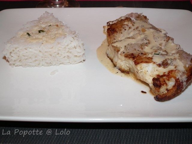 Filet de Loup, sauce aux échalotes - La popotte @ lolo