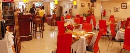 Un restaurant à Douala